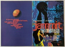 JAMMIT Print Ad Game Poster Art PROMO Official SNES Sega Genesis Super Nintendo picture