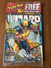 WIZARD #96 Magazine, NM, Wolverine, Sealed, 1999, with swag, Pokemon Comic picture
