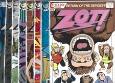 ZOT LOT OF 7 - #16 #17 #18 #21 #22 #23 #24 (NM-) + FREE #27, COPPER AGE ECLIPSE picture