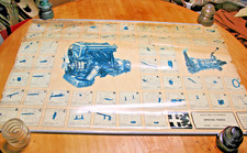 ALFA ROMEO SPECIAL TOOLS  HANGING POSTER GIULIA & 1750  ENGINE CLUTCH GEAR BOX picture