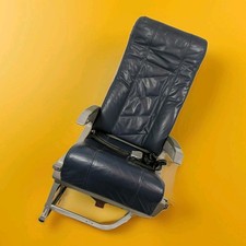 Commercial Aircraft Passenger Galley Seat Chair Blue Airline Boeing Airbus Tray  picture