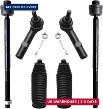 Front 6pc Tie Rods Kit for Chevy GMC Silverado Sierra Suburban Yukon XL 1500 Tah picture