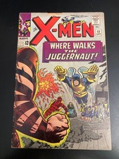 X-MEN #13 (1965) *Key Issue Juggernaut* Very Bright & Colorful picture