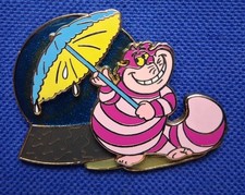 Disney Pin Cheshire Cat Holding Umbrella LE 300 Disney Pin picture
