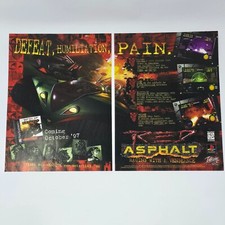 Red Asphalt PlayStation 1 PS1 Defeat Print Ad/Poster Promo Art picture