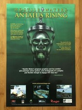 Hostile Waters: Antaeus Rising PC 2001 Vintage Print Ad/Poster Original Game Art picture