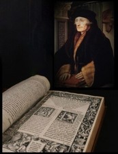 1519 Erasmus Greek Latin New Testament Bible Limited Leatherbound Ed. Facsimile picture