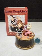 NEW IN BOX Enesco MINI MOUSEICIANS Suite Petites Mini Action Musical Box #55171 picture