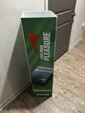Newport Cigarettes Corrugated Floor Display Sign 