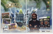 Tropico 4 Gold Edition PC Xbox 360 Video Game Art 2012 Print Ad/Poster  picture