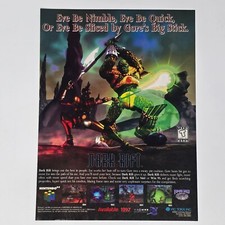 Dark Rift Nintendo 64 N64 PC Nimble Print Ad/Poster Promo Art picture