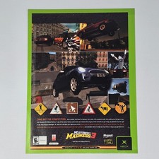 Midtown Madness 3 Xbox Competition Print Ad/Poster Promo Art picture