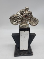 VINTAGE 1959 50's AMA MOTORCYCLE RACING TROPHY AWARD HARLEY BSA TRIUMPH HONDA picture