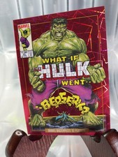 2024 UD Marvel Masterpieces '92 Platinum💥Hulk 32-V 💥Pink Lasers #555/692💥NM picture