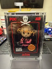 Jason Voorhees Thrilljoy Pix Autographed by Kane Hodder SWAU Certified w/ armor picture