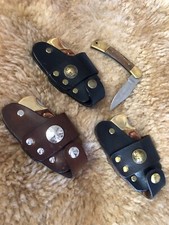 Quick Draw Knife Sheath - USA Hand Made for Buck 110  Type Lock-Back Knife picture