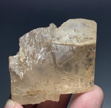 560 Carats. Natural Etched Golden Topaz Crystal From Skardu Pakistan picture
