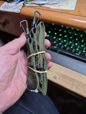 US MILITARY NYLON GENERAL PURPOSE CARRYING STRAP SHOULDER SLING w Spring Clips picture