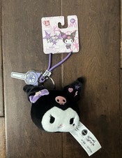 YuMe Kuromi x Katseye Plush Bag Charm with Lanyard Limited Edition New IN HAND picture