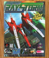 Raystorm Shootem' Up Working Designs- Video Game Print Ads Poster Promo Art 1997 picture