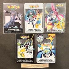 Pokemon feat. Hatsune Miku Project VOLTAGE LIVE Limited Clear Card Complete Set picture