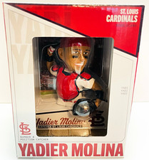 Yadier Molina St. Louis Cardinals Bobblehead Hall of Fame 9/12/26 SGA NIB picture