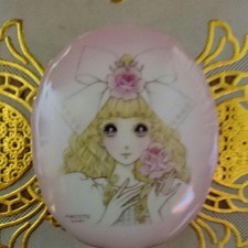 Takahashi Makoto Petit Angel Oval Trinket Box Jewelry Organizer Genuine picture