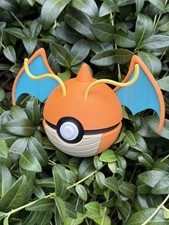 Dragonite Themed 3D Printed Pokemon Pokeball / 3D Printed Pokeball picture