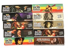 Bob Marley Rolling Papers King Size 110mm Pure Hemp - (10 Booklets, 330 Leaves) picture