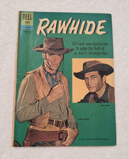 Vintage RAWHIDE Clint Eastwood Western Action / 1962 Dell Comic Book 01-684-208 picture