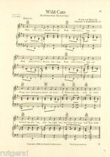 NORTHWESTERN UNIVERSITY Original Vintage Song Sheet c1936 