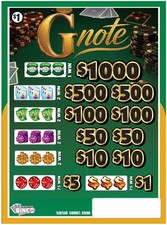 NEW pull tickets G-NOTE - Instant Tabs picture