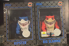 Thrilljoy Pix Street Sharks Ripster & Big Slammu 2-Pack w/ protectors. picture