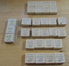 29Lot Vintage Dr. E.H. Angle S.S. White Dental Nickel-Silver Anchor Clamp Bands picture