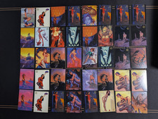 Vintage 1996 WildStorm Art of Joe Chiodo Trading Card Lot 1 (101 Cards) picture