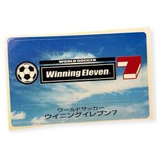 Sony PlayStation 2 Pro Evolution Soccer 3 Winning Eleven 7 Memory Card Sticker picture