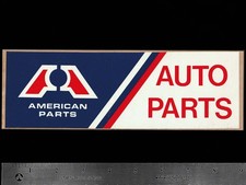 AMERICAN PARTS BIG A Auto Parts - Orig. Vintage 60’s 70’s Racing Decal/Sticker picture