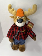 COYNE'S & COMPANY CABELAS ANIMATED DANCING SINGING STANDING DEER MOOSE DOLL 15 picture