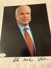 RARE Senator John McCain AUTOGRAPH 8 x10 AUTO SIGNED Arizona President Candidate picture