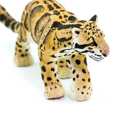 Clouded Leopard Miniature Animal Safari Collectible Toy Figure 5