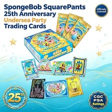 VANLUCK SpongeBob SquarePants 25th Anniversary Series Trading Cards NEW 1 Box picture