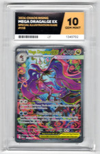 Mega Dragalge ex 118/086 - Chaos Rising - ACE GEM MINT 10 - Pokemon TCG picture