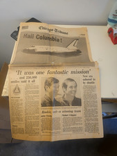 HAIL COLUMBIA, newspaper, April 15, 1981 picture
