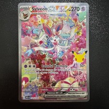 Pokémon 30th Anniversary Sylveon ex 153/128 picture
