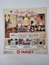 1988 Target Home Sale Circular GI Joe VHS GoldStar VCR Furniture 19 Pages picture