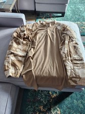 2 Varieties UK British Desert Camouflage Shirts w/ Patches XL picture
