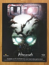 UFO Aftermath PC 2003 Print Ad/Poster Official Aliens Sci-Fi Art Advertisement picture