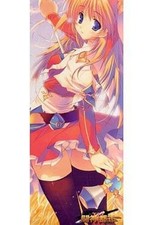 Toushin Toshi III Mitsumi Misato Stick Poster ALICE SOFT Leaf Used Japan picture