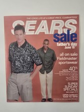 Sears 2000 Father's Day Fieldmaster Menswear Sale Circular Catalog 56 Pages picture