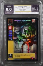 1999 Star Wars Young Jedi F12 Destroyer Droid Squad Security Division Foil NMT 8 picture